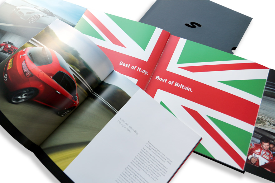 Best of Italy. Best of Britain. Prodrive Brera S brochure