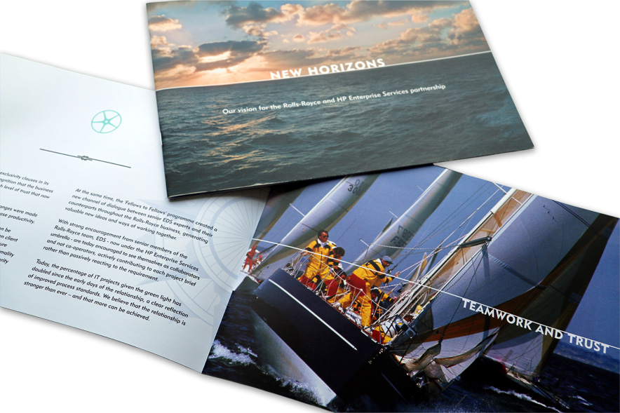 HP bid presentation brochure for Rolls-Royce