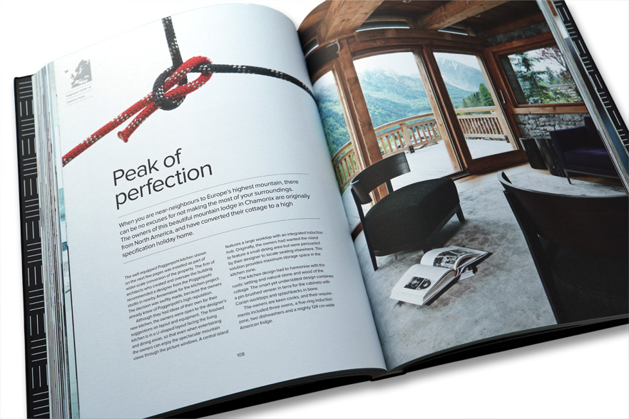 Spread from Poggenpohl Stories brochure